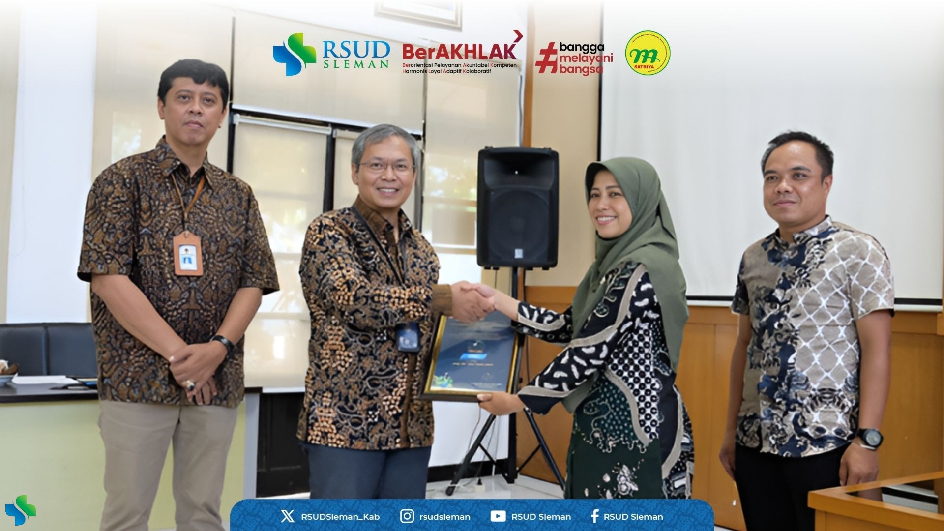 RSUD Sleman Raih Penghargaan PROPER Biru untuk Ketiga Kalinya
