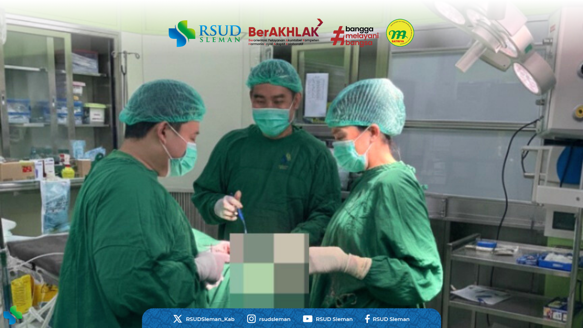 RSUD Sleman Sukses Lakukan Operasi Hirschsprung Satu Tahap pada Pasien Anak
