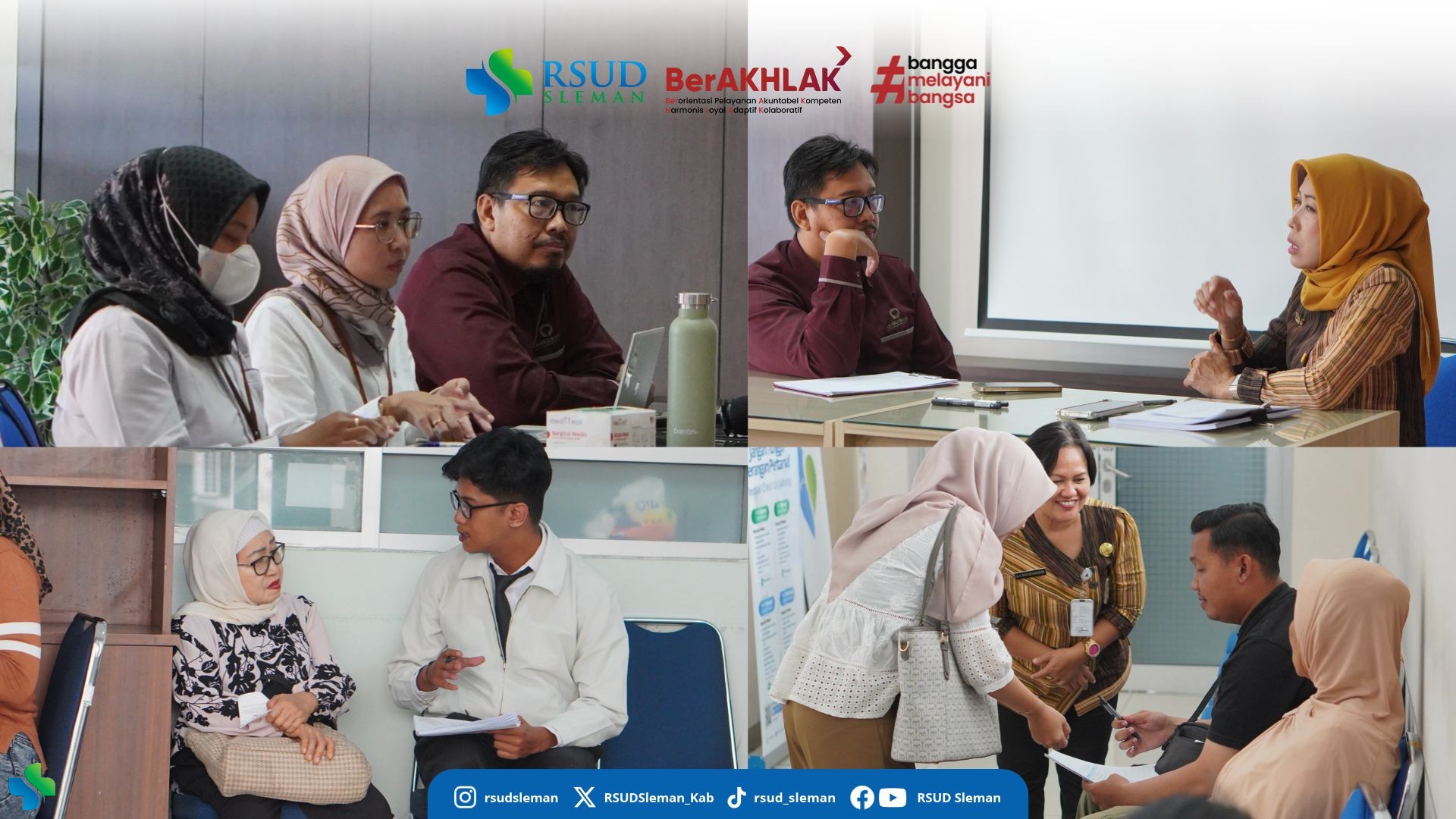 Dorong Pelayanan Publik Berkualitas, RSUD Sleman Jalani Penilaian Ombudsman RI