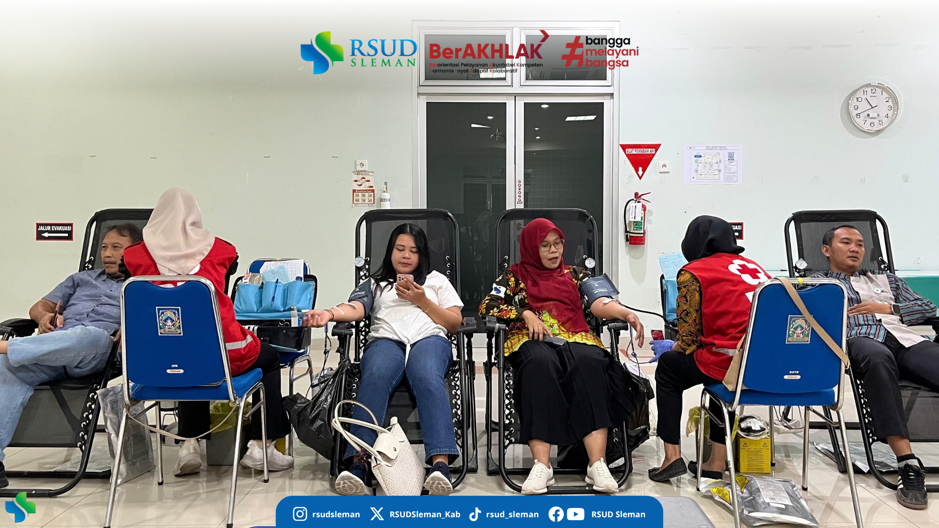 Aksi Donor Darah RSUD Sleman, 26 Kantong Darah Berhasil Dikumpulkan