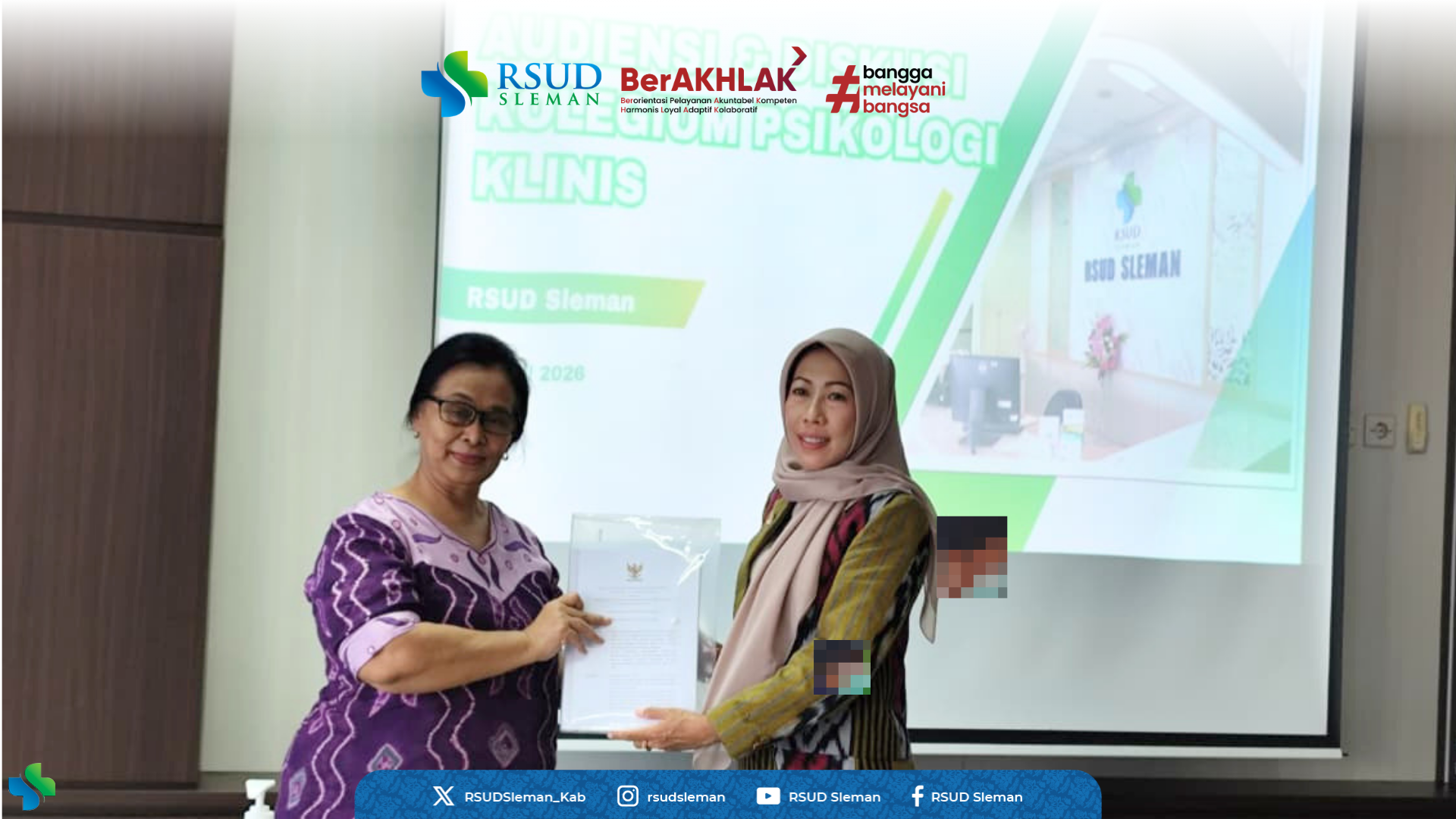 Perkuat Layanan Kesehatan Mental, RSUD Sleman Membuka Kerja Sama dengan Kolegium Psikologi Klinis