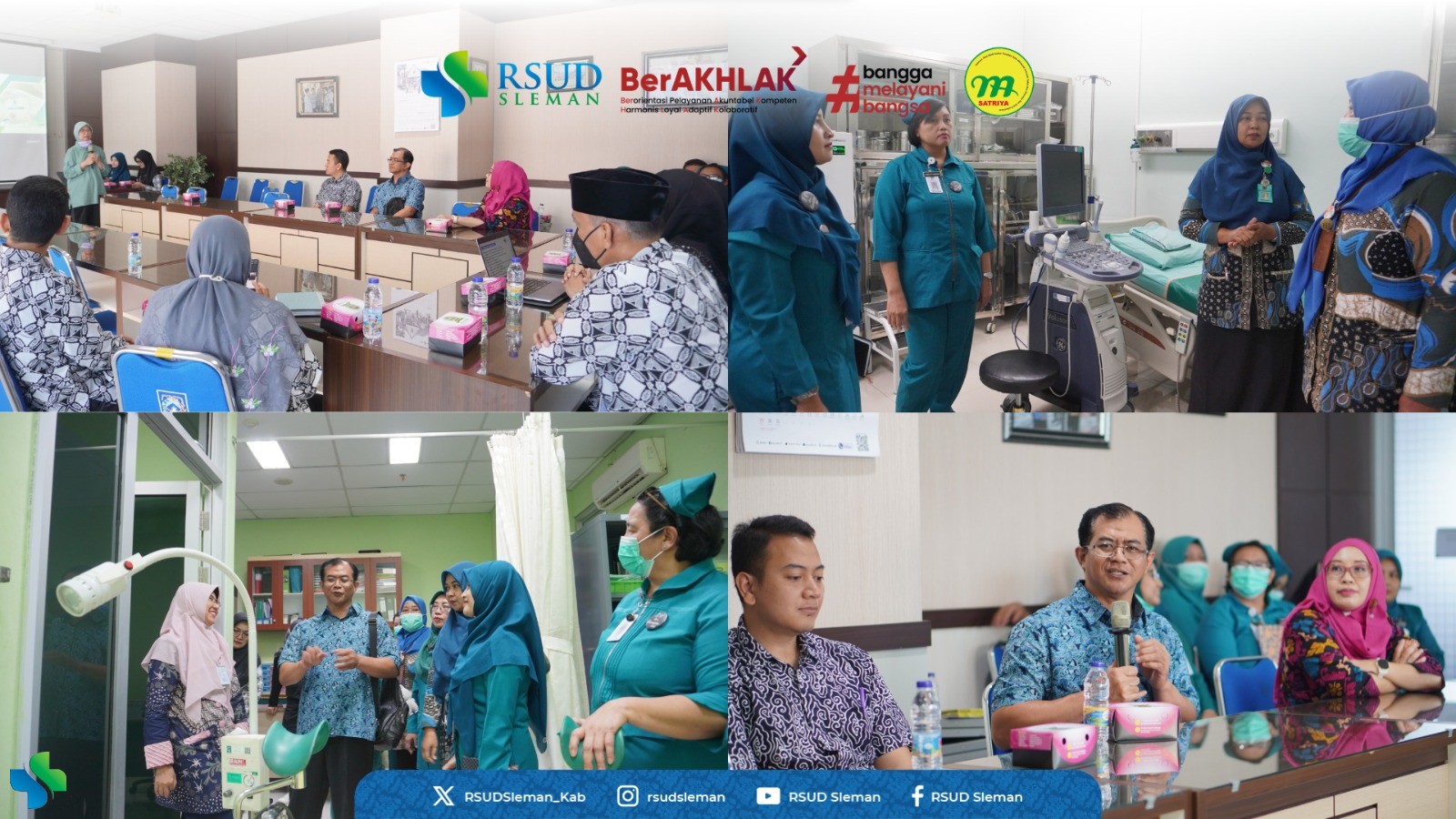 Memperkuat Layanan Kesehatan Ibu dan Anak, RSUD Sleman Terima Monitoring dan Visitasi RSUD Wates