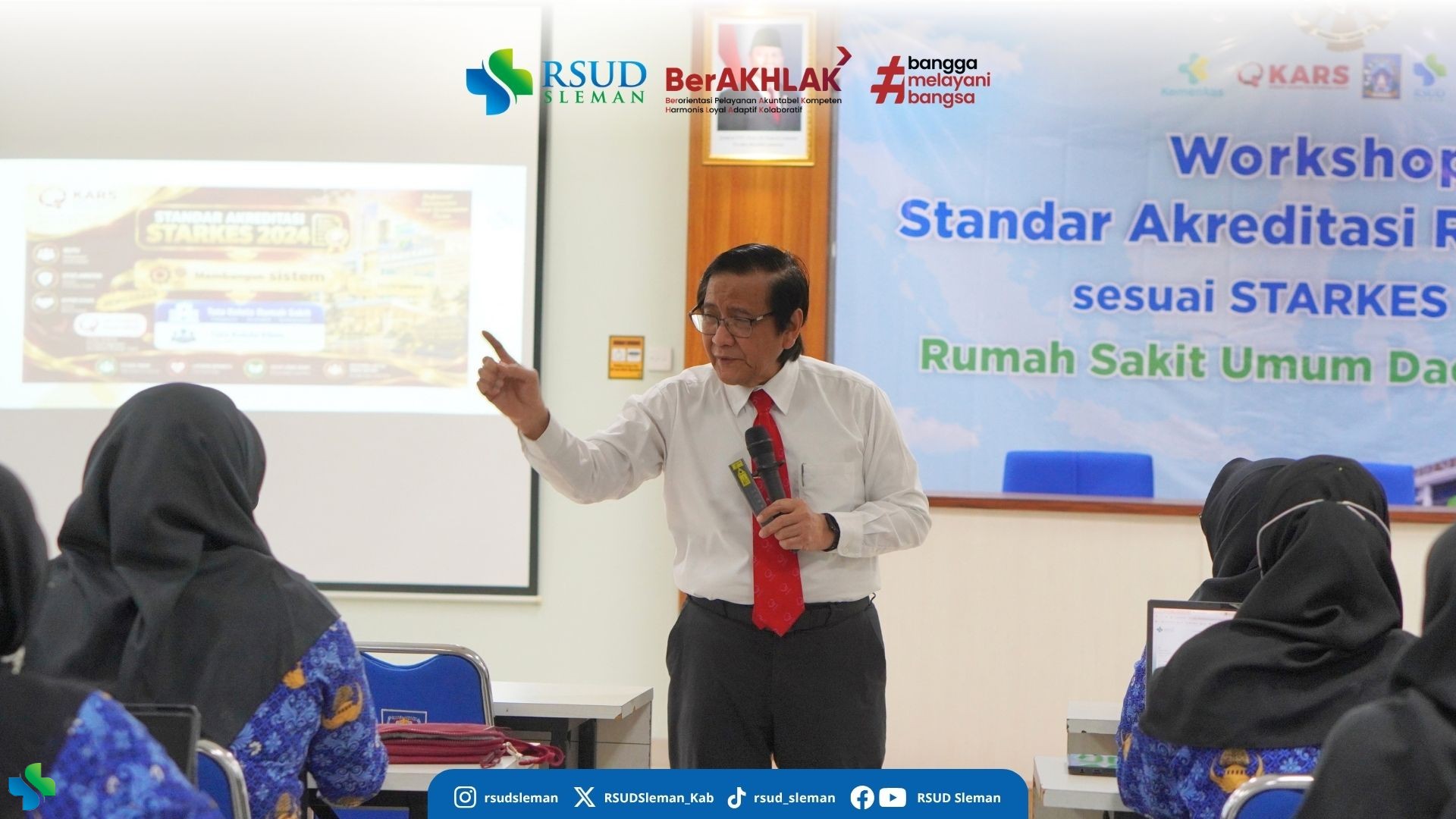 Perkuat Mutu dan Keselamatan Pasien, RSUD Sleman Gelar Workshop Standar Akreditasi