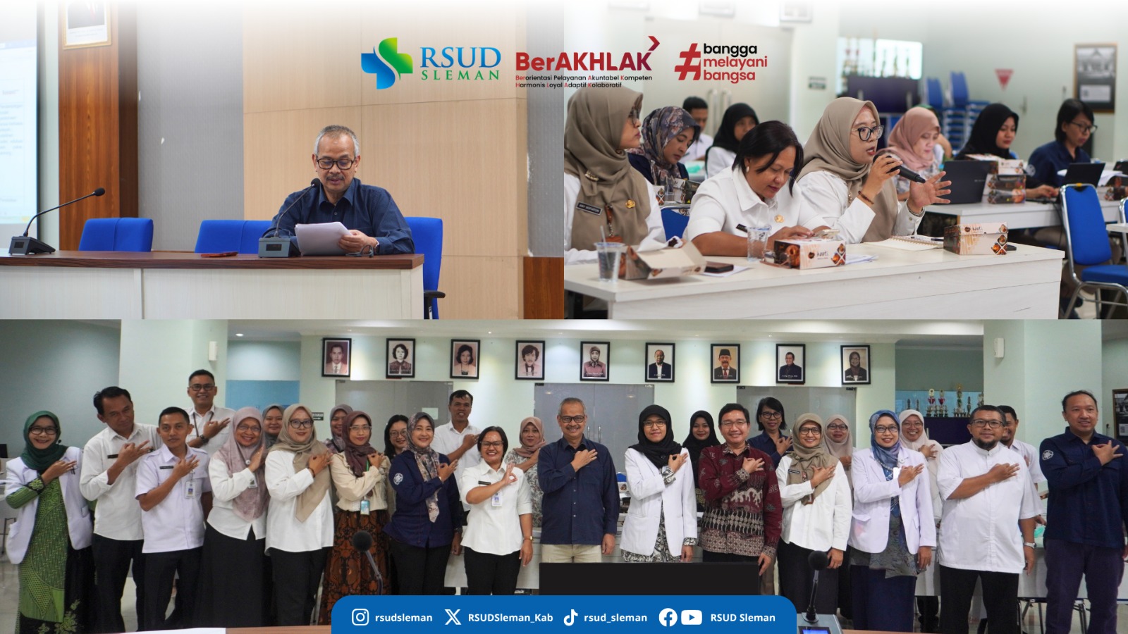 Perkuat Mutu Pendidikan Klinik dan Sinergi Academic Health System (AHS): RSUD Sleman Terima Kunjungan Visitasi FK-KMK UGM