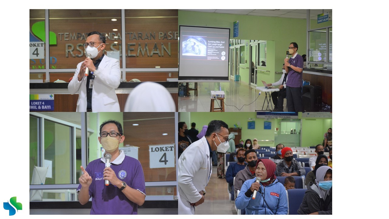 RSUD Sleman menyelenggarakan penyuluhan tentang "Sumbing Bibir, Gusi dan Langit-langit"