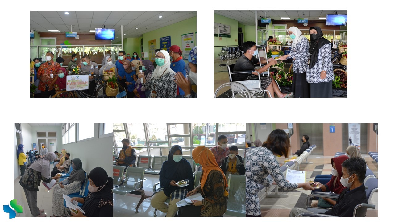 Berbagi Buah dengan Pasien & Pengunjung RSUD Sleman