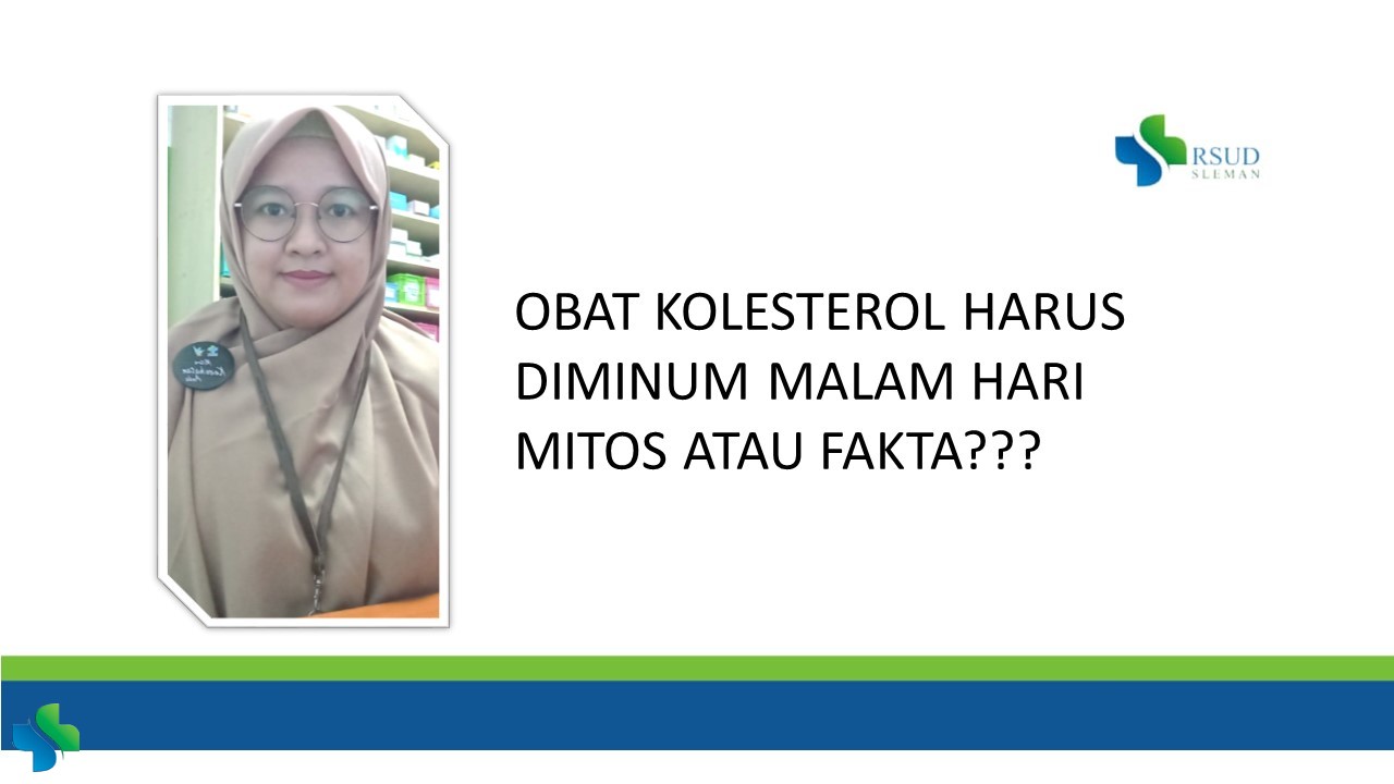 Obat Kolesterol Harus Diminum Malam Hari Mitos Atau Fakta???