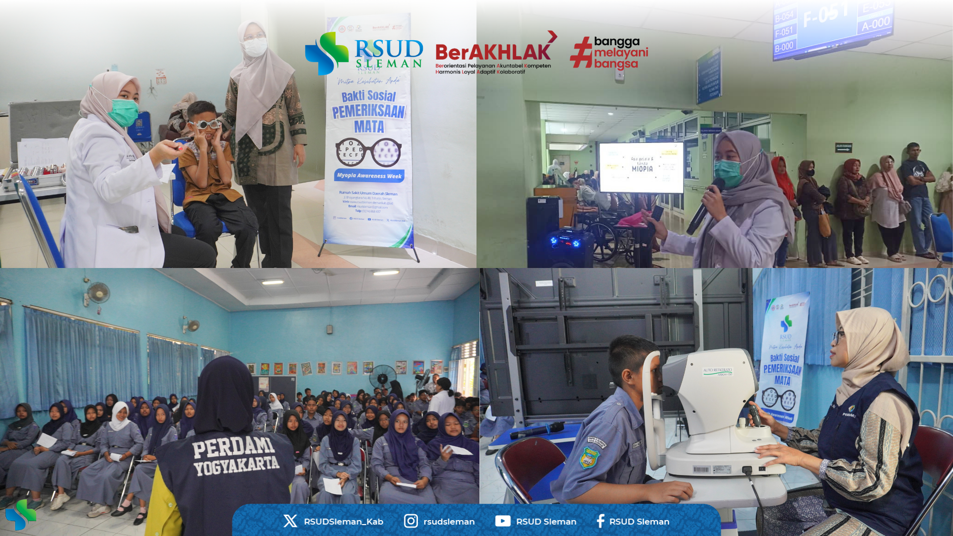 Myopia Awareness Week RSUD Sleman: Edukasi dan Pemeriksaan Mata untuk Semua Kalangan