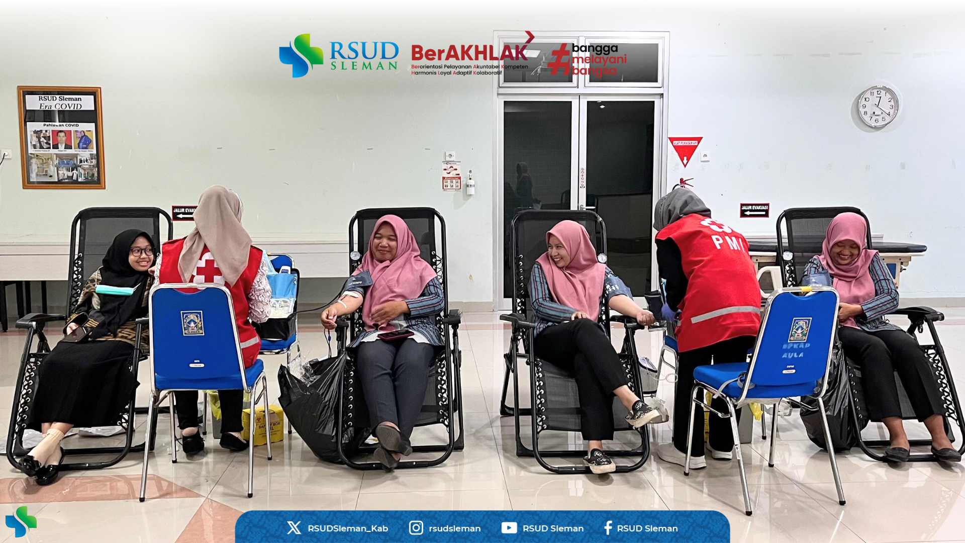 Setetes Darah untuk Sesama, RSUD Sleman Kumpulkan 33 Kantong Darah