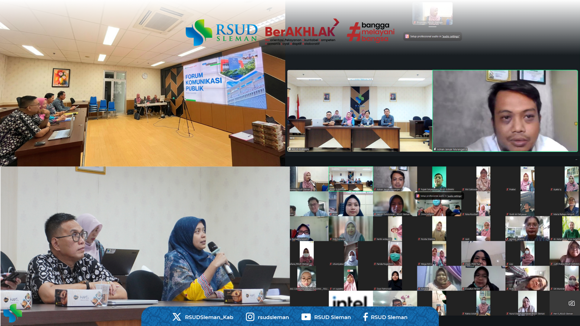 RSUD Sleman Gelar Forum Komunikasi Publik, Sosialisasikan Layanan Baru dan Update Tata Laksana DHF