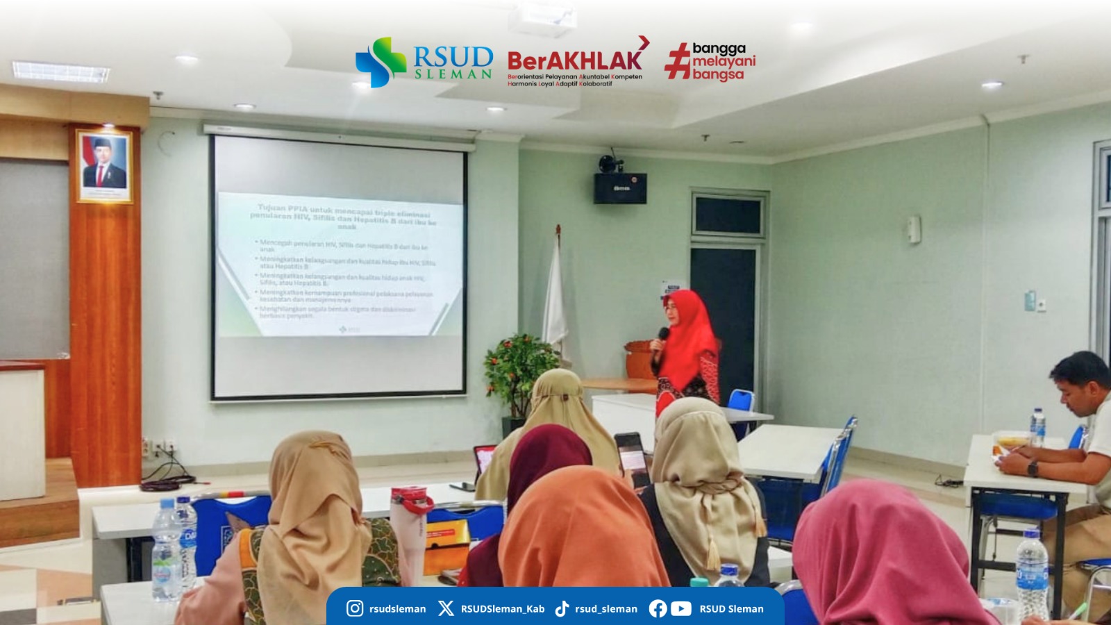 Ibu Sehat, Bayi Terlindungi: RSUD Sleman Dukung Penguatan Pencegahan HIV, Hepatitis B, dan Sifilis dari Ibu ke Anak