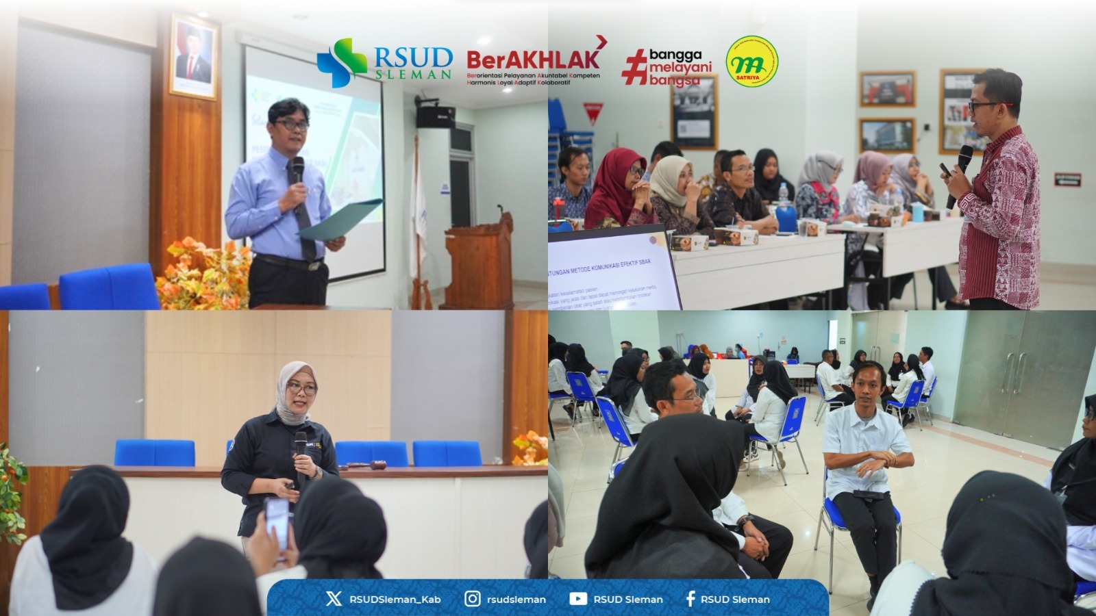 RSUD Sleman Selenggarakan Pelatihan Komunikasi Efektif bagi Tenaga Kesehatan